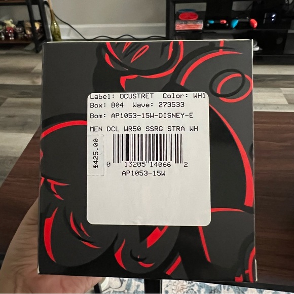 Citizen Silver and Black Mickey Mouse Watch - Picture 8 of 8